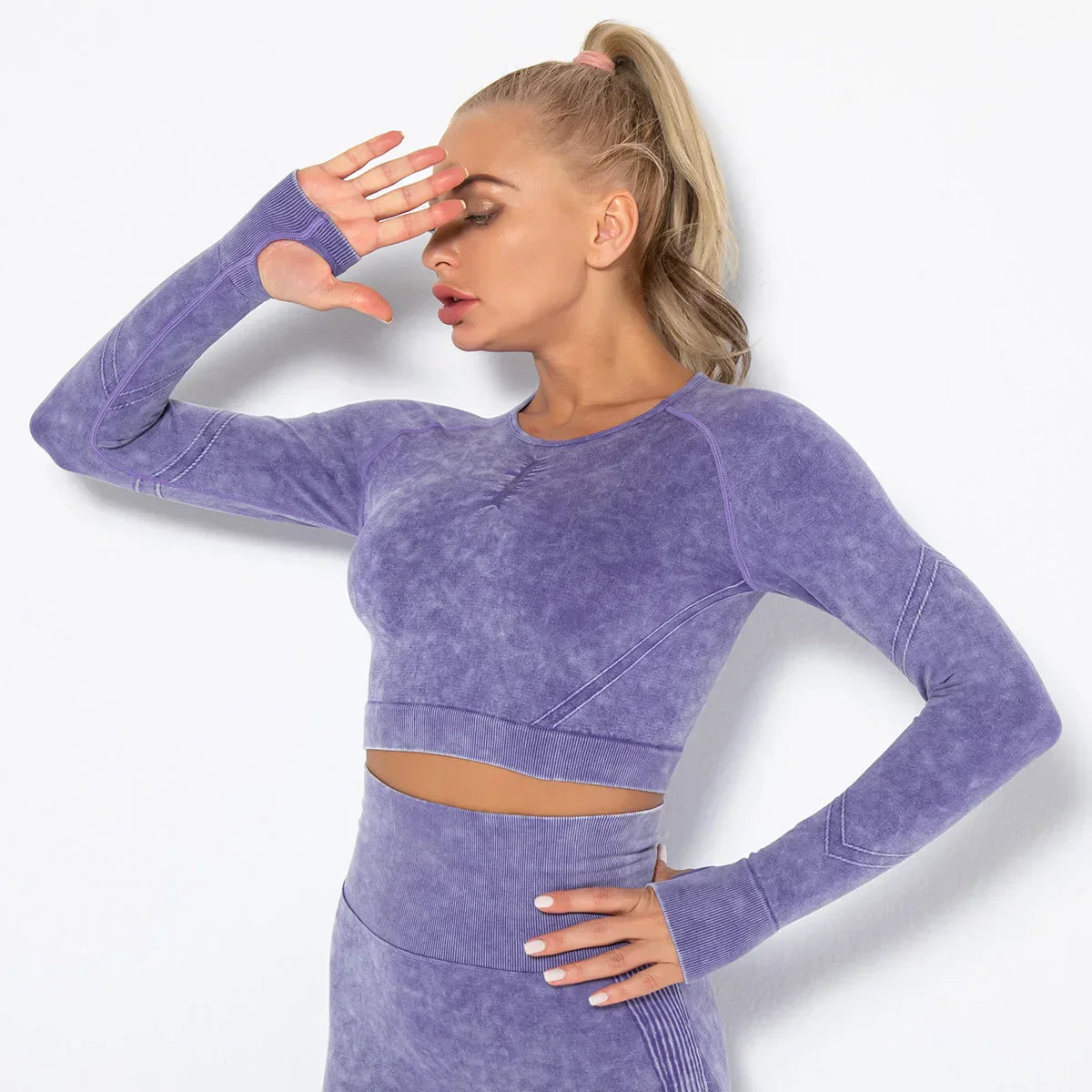 Aurora | Sportset Dames – Legging & Cropped Top