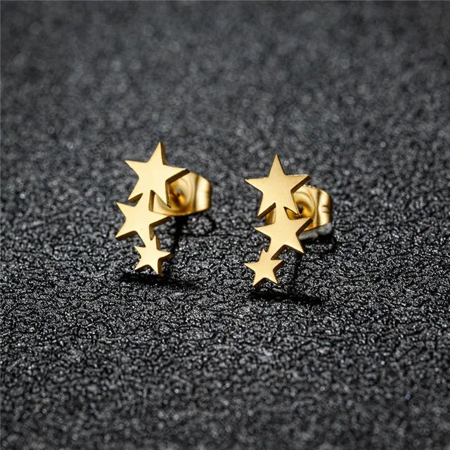 Star | Minimalistische Oorbellen – Tijdloze Elegantie