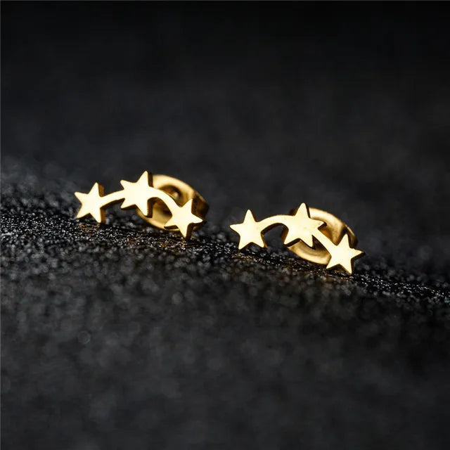 Star | Minimalistische Oorbellen – Tijdloze Elegantie