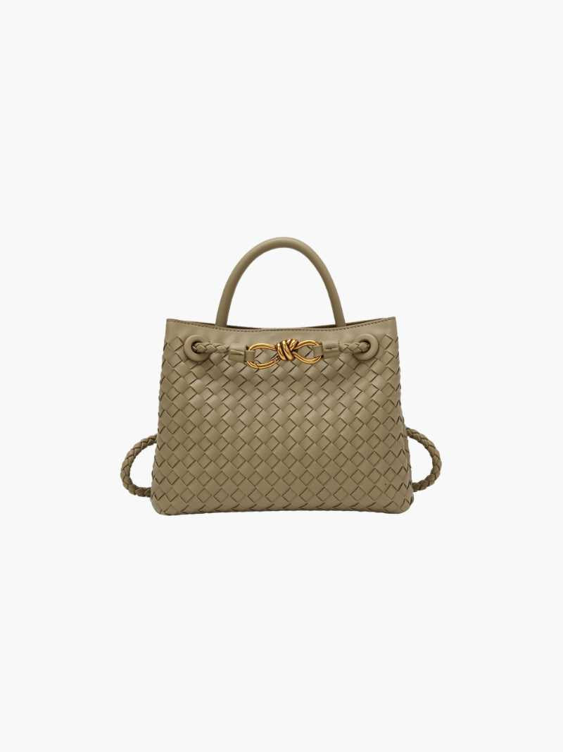 Dorle | Elegante Gevlochten Dames Handtas