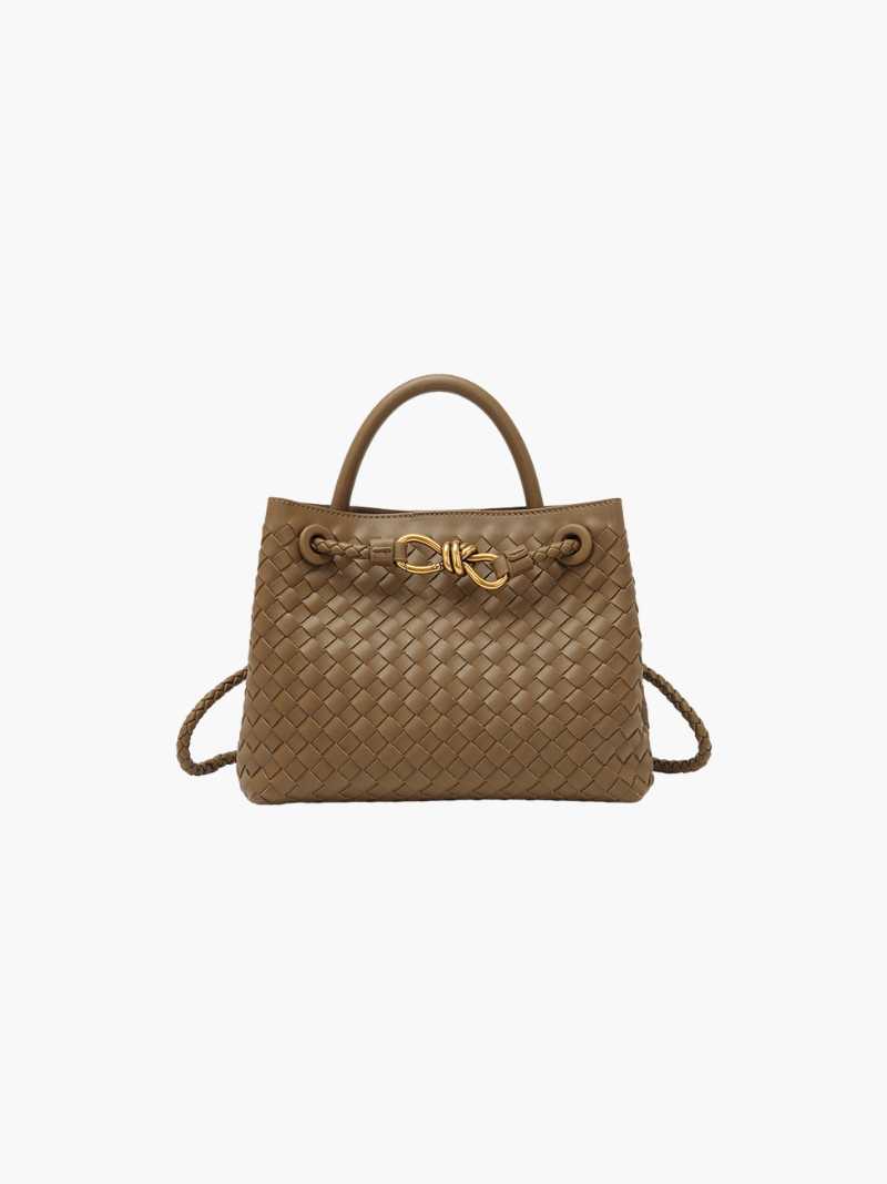 Dorle | Elegante Gevlochten Dames Handtas