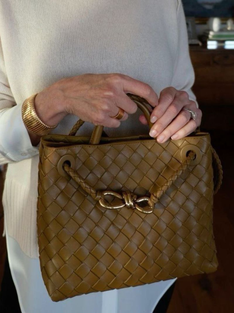 Dorle | Elegante Gevlochten Dames Handtas