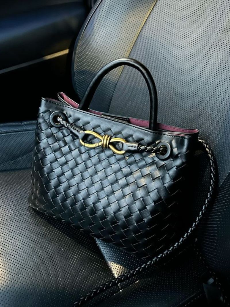 Dorle | Elegante Gevlochten Dames Handtas