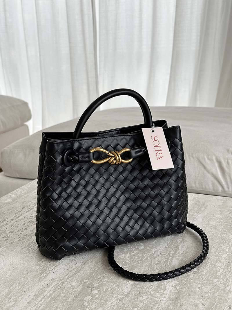 Dorle | Elegante Gevlochten Dames Handtas