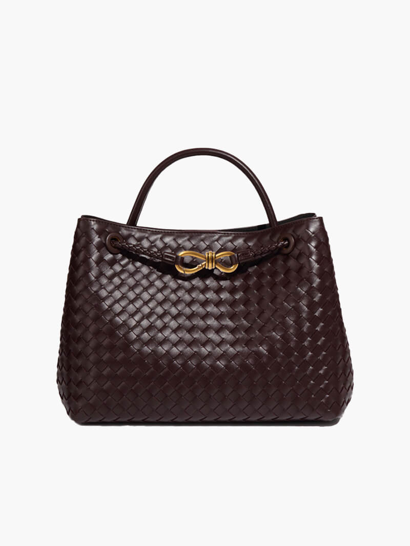 Dorle | Elegante Gevlochten Dames Handtas