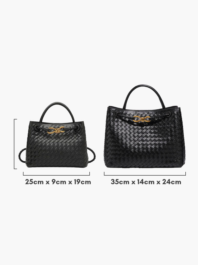 Dorle | Elegante Gevlochten Dames Handtas
