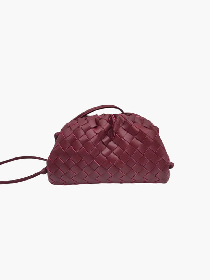 Voletta | Mini Geweven Vegan Leren Tas – Elegant & Praktisch