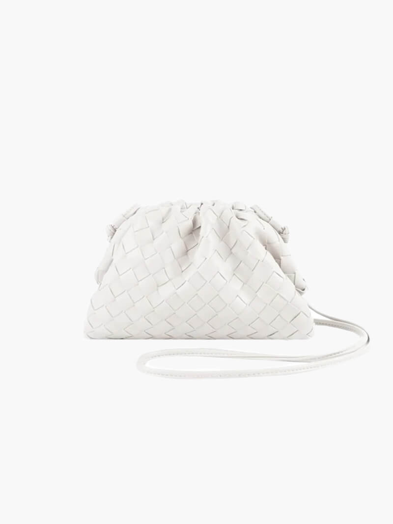 Voletta | Mini Geweven Vegan Leren Tas – Elegant & Praktisch