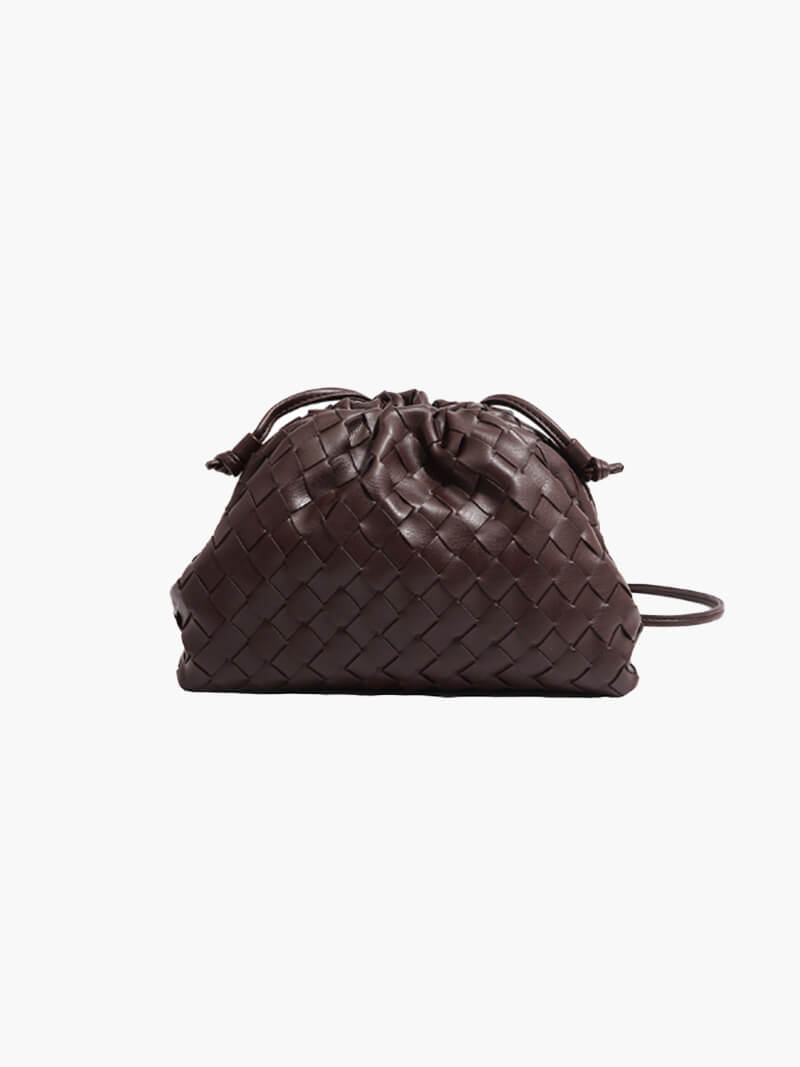 Voletta | Mini Geweven Vegan Leren Tas – Elegant & Praktisch