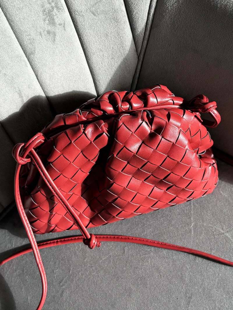 Voletta | Mini Geweven Vegan Leren Tas – Elegant & Praktisch