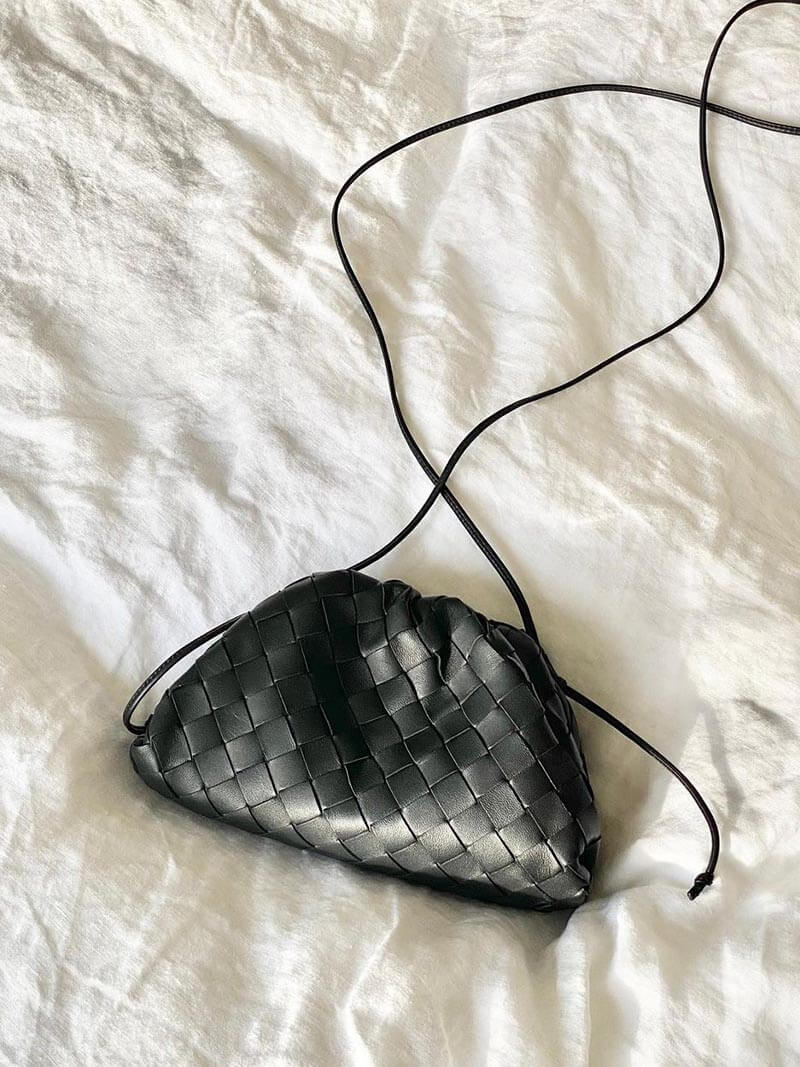 Voletta | Mini Geweven Vegan Leren Tas – Elegant & Praktisch