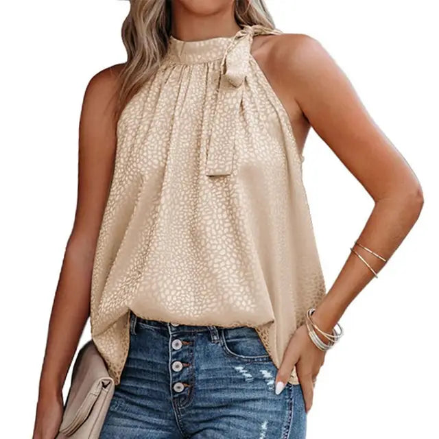 Gwen | Stijlvolle Halter Top voor Dames - Zomers en Luchtig