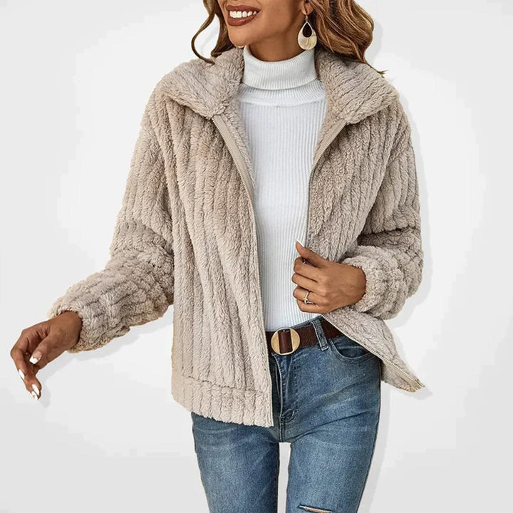 Liva | Lang fleece vest voor dames