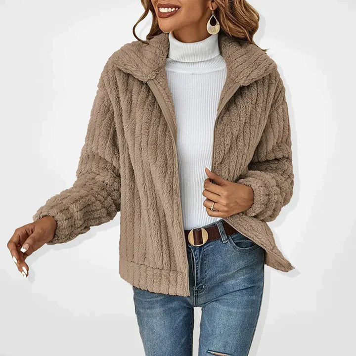Liva | Lang fleece vest voor dames