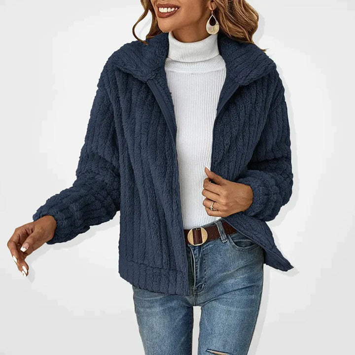 Liva | Lang fleece vest voor dames