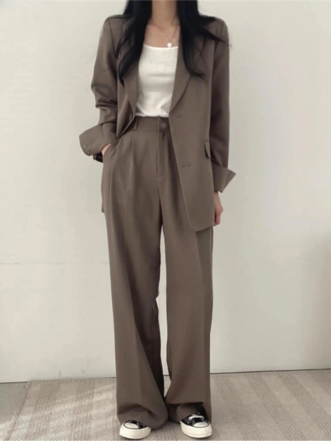 Tweedelig Damespak - Blazer en Pantalon