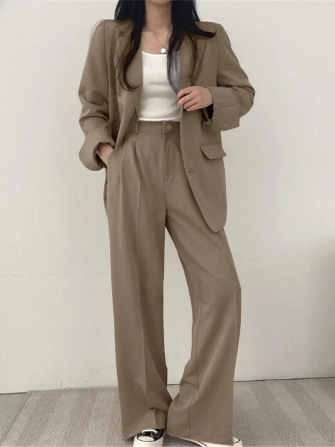 Tweedelig Damespak - Blazer en Pantalon
