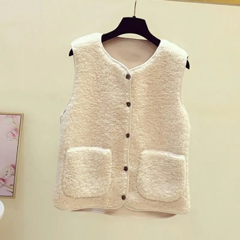 Stijlvolle Teddy Bodywarmer voor Vrouwen – Warm & Modieus