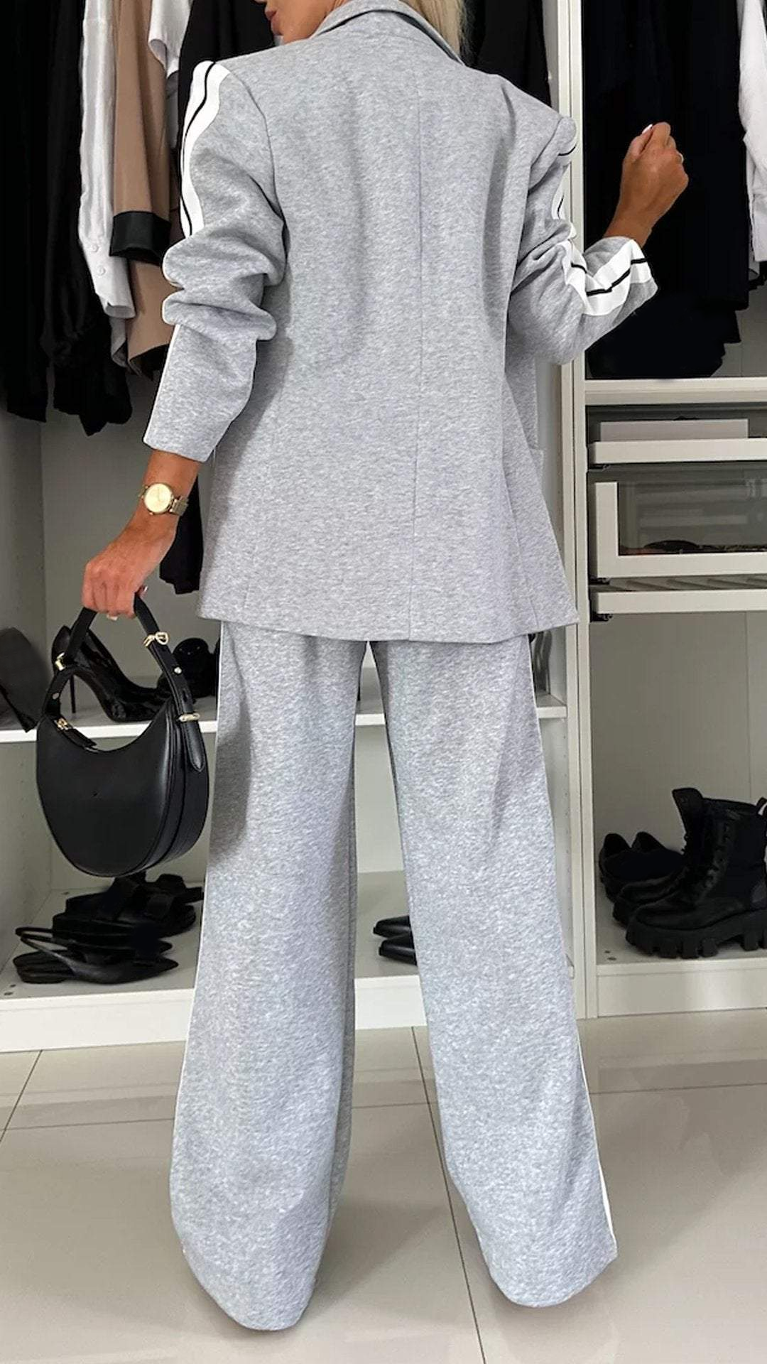 Donna | Trendy Trainingspak met Blazer en Broek