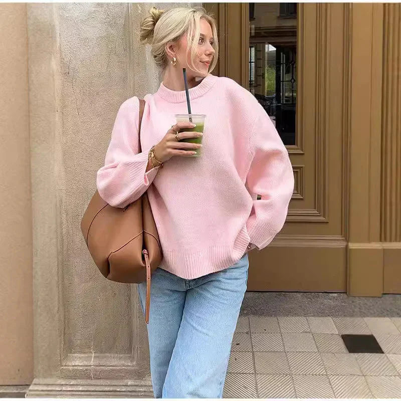 Fleurine | Luxe Roze Trui