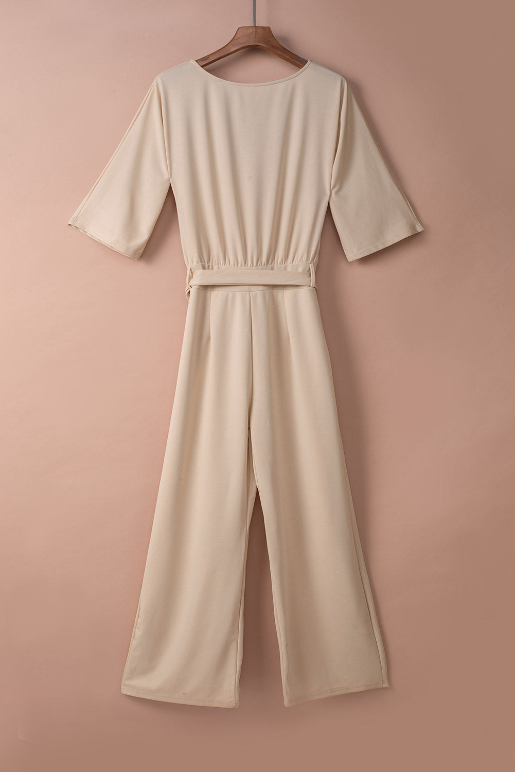 Ariah | Elegante Beige Jumpsuit - Verfijnd en Tijdloos