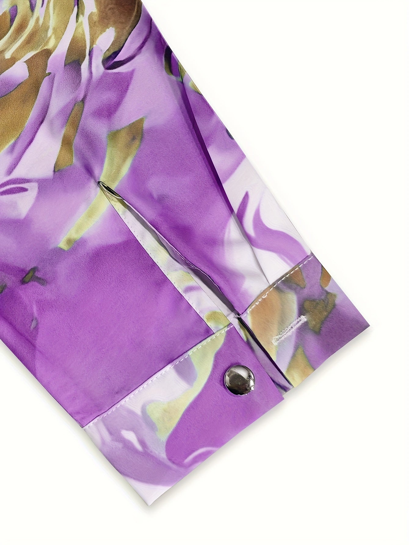 Daniela | Blouse met Abstracte Print en Lange Mouwen