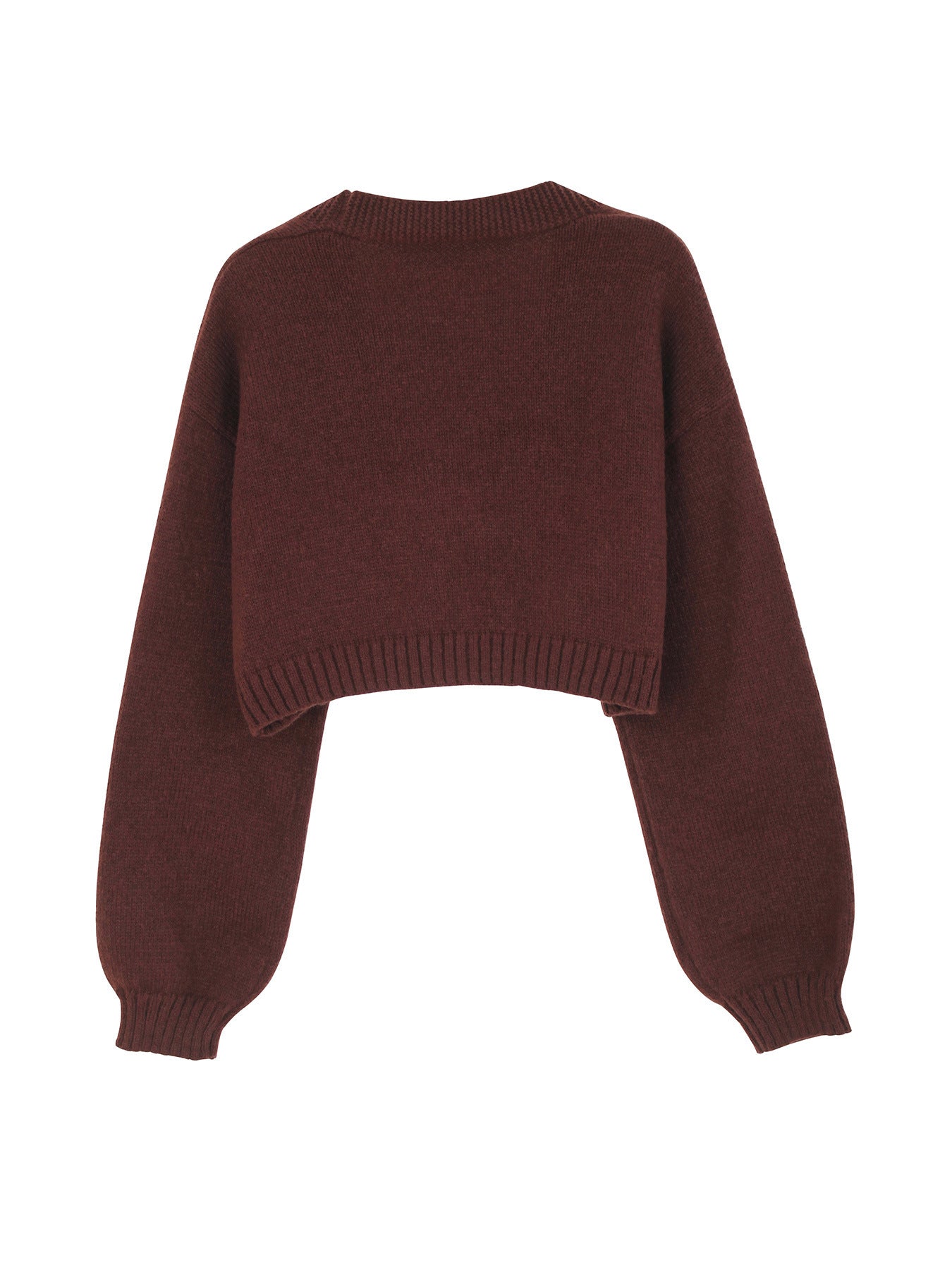 Gebreiden Cropped Vest