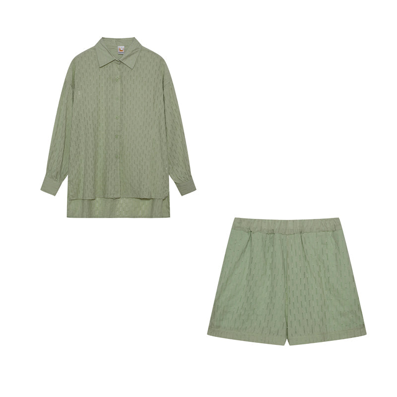 Florance | Zomerset met luchtige blouse en short voor Dames
