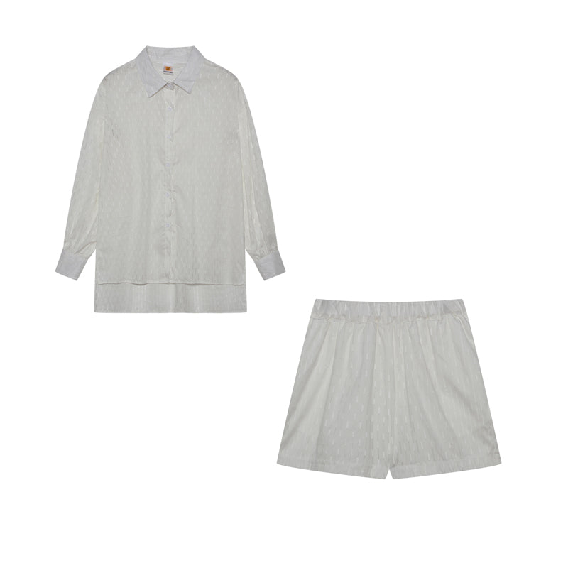 Florance | Zomerset met luchtige blouse en short voor Dames