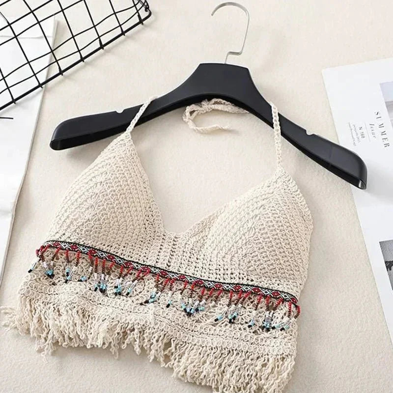 Jela | Geweven Bikini Top Dames – Comfort & Stijlvol