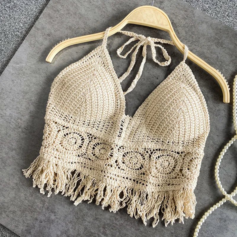 Jela | Geweven Bikini Top Dames – Comfort & Stijlvol