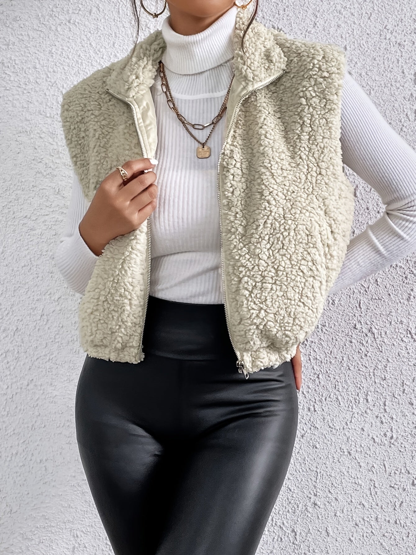 Jacc | Zachte Teddy Gilet