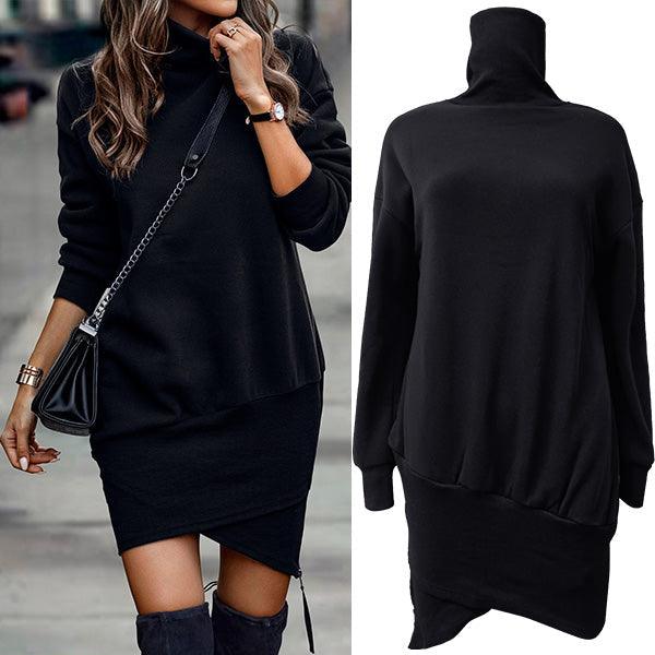 Yalena | Gebreide Herfst Sweater Dress – Warme Herfstjurk Dames