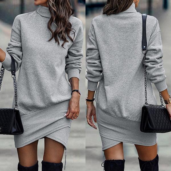 Yalena | Gebreide Herfst Sweater Dress – Warme Herfstjurk Dames