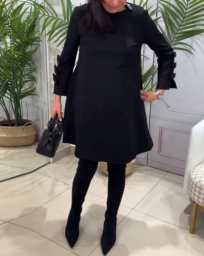 Nina | Casual jurk met lange mouwen