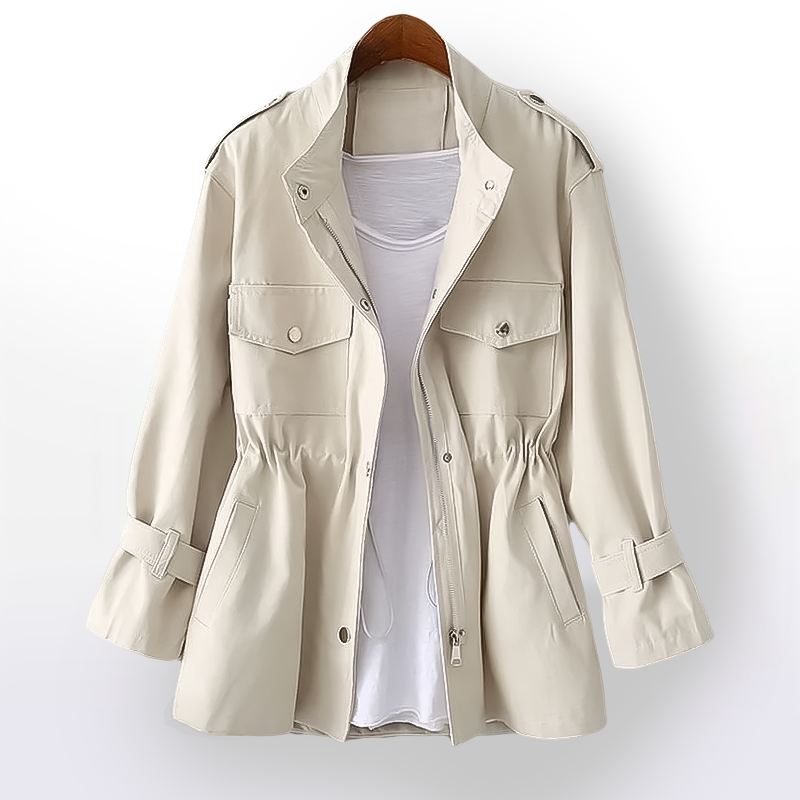Lizanne | Trenchcoat Jasje van Kantoenmix voor Dames