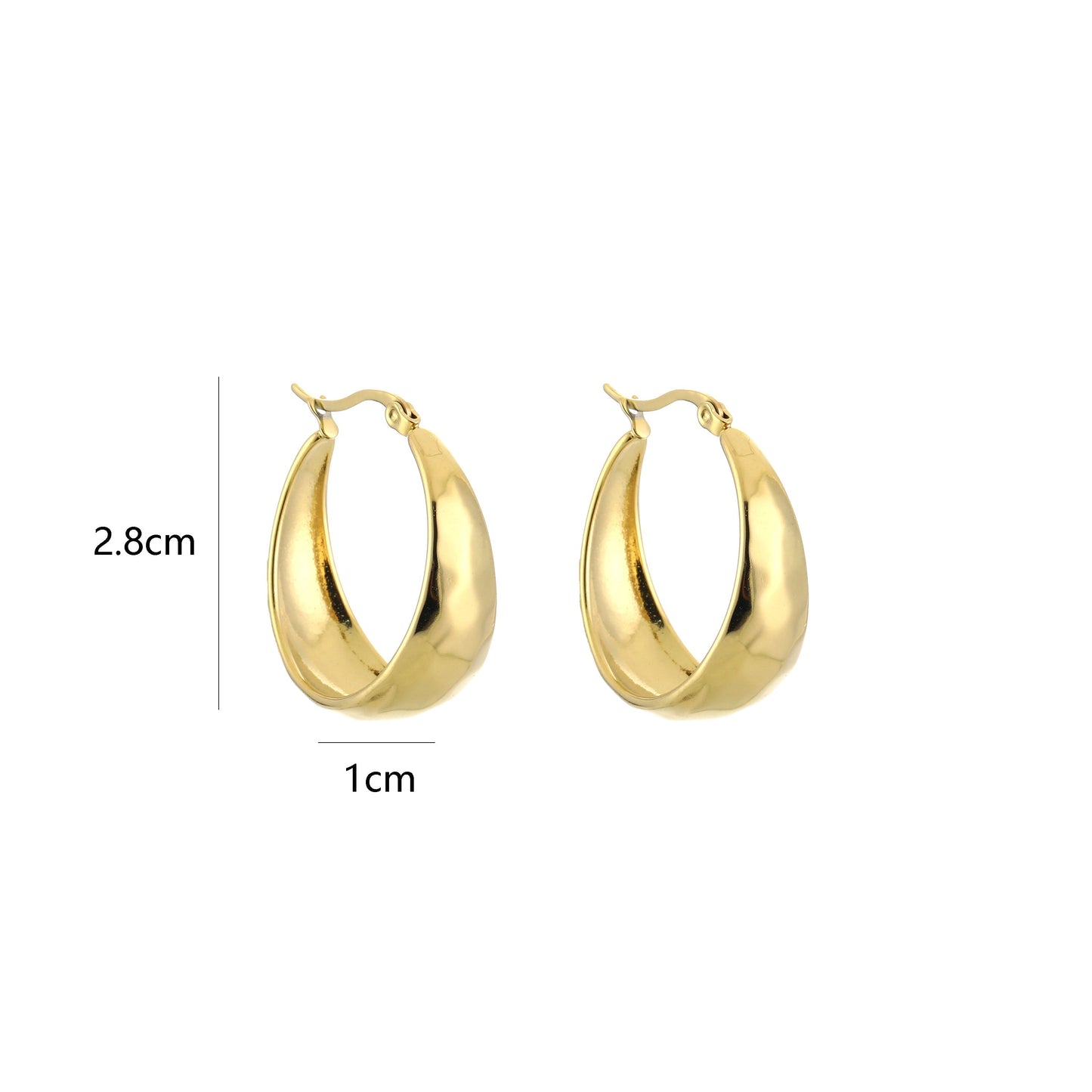 Ann-Sofie | Disco Hoops 28mm