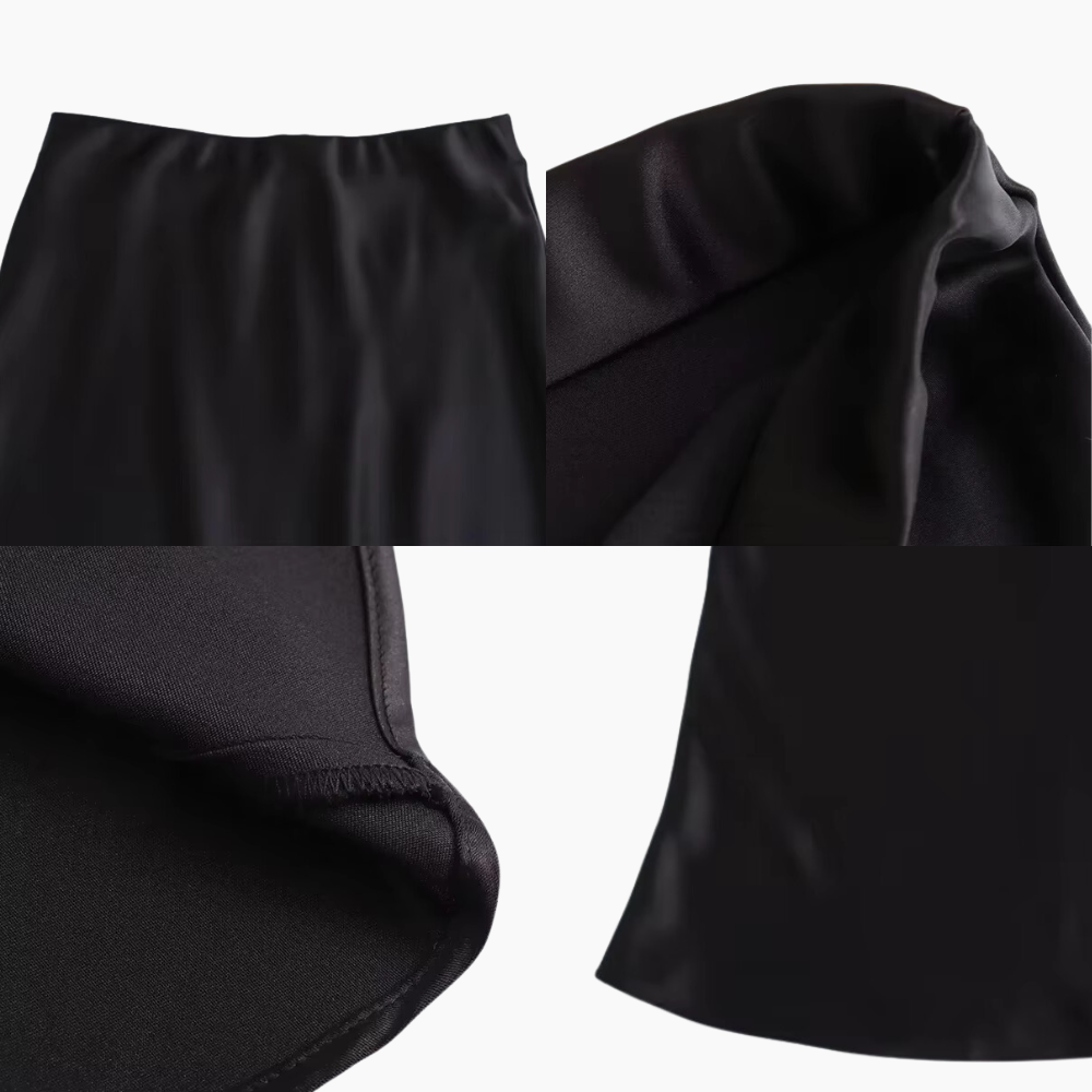 Alvy | Hoge Taille Midi-Rok