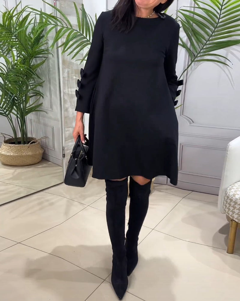 Nina | Casual jurk met lange mouwen