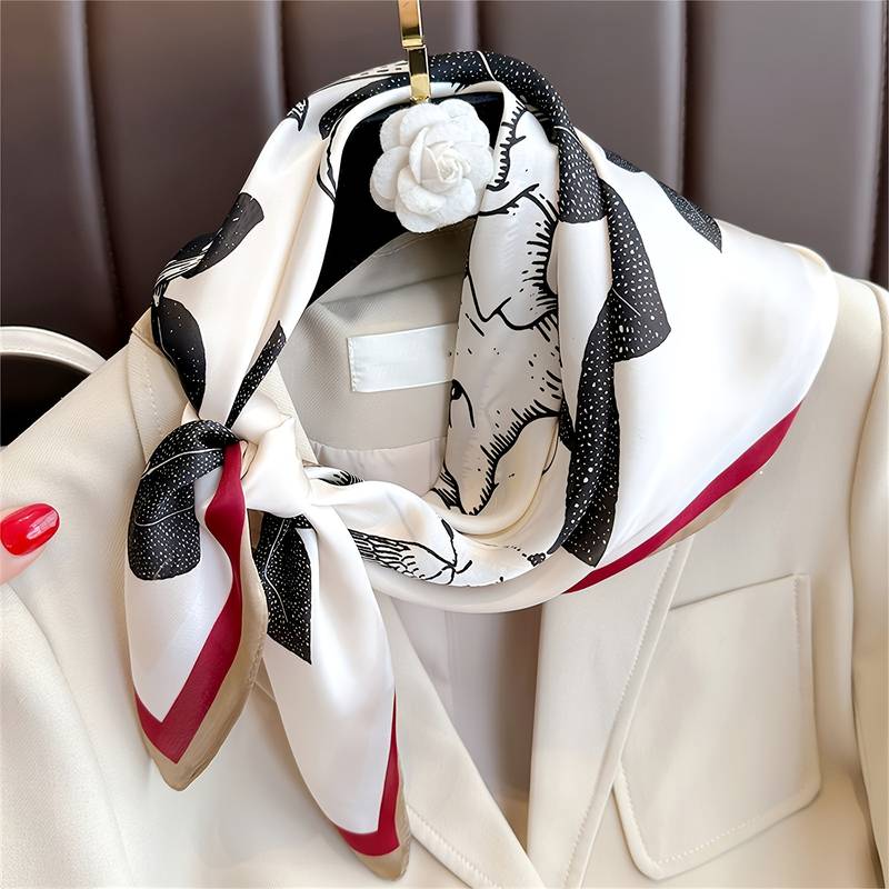 Kylee | Geprinte Sjaal - Elegant Accessoire