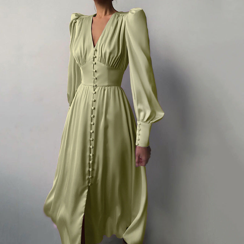 Vintage-Chique Midi Jurk