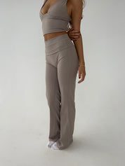 Lamia | Yoga en Casual Flared Legging met Stretch