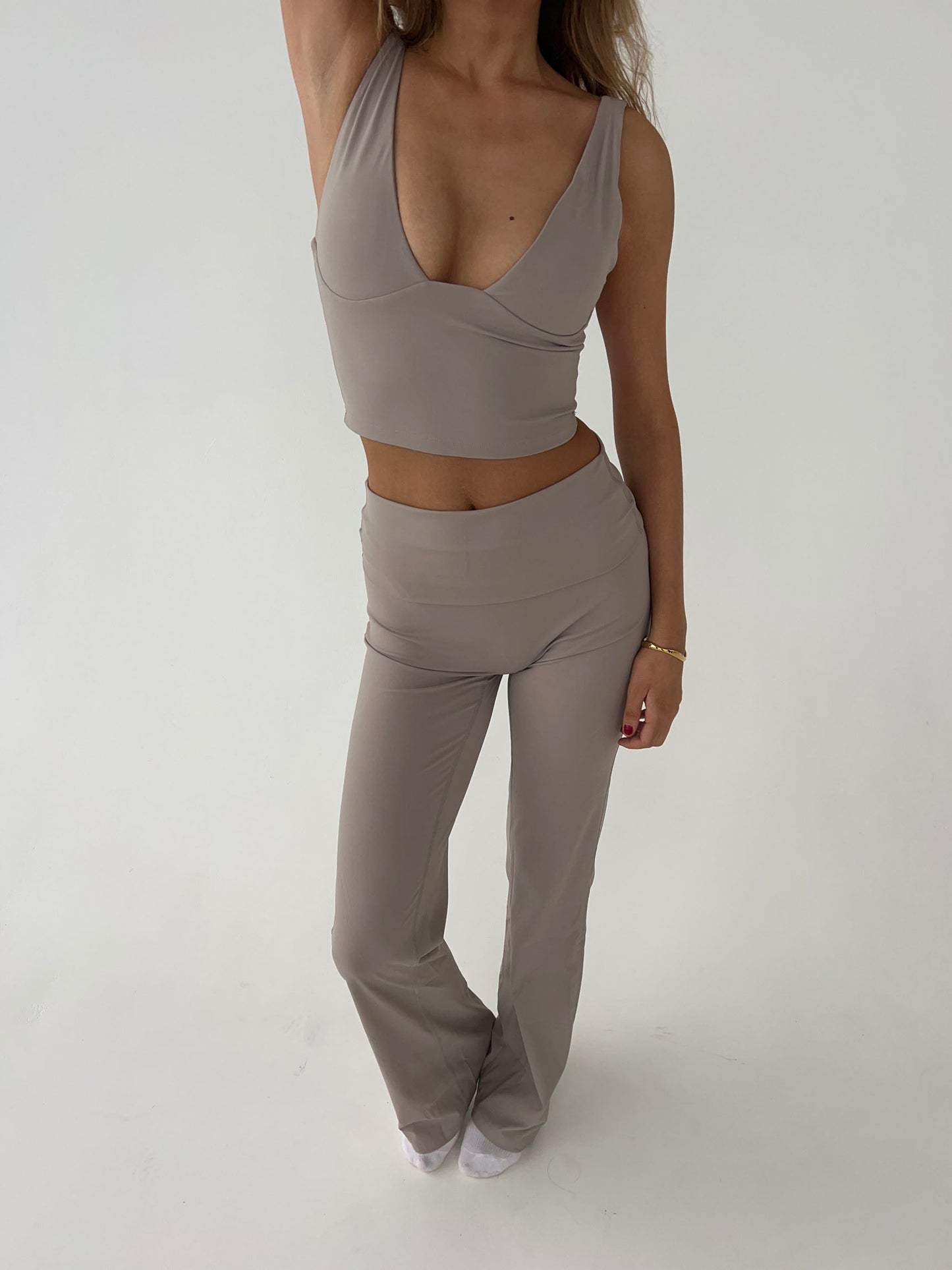 Lamia | Yoga en Casual Flared Legging met Stretch