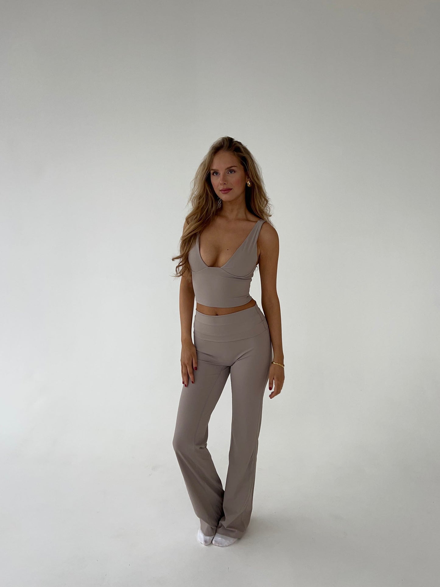 Lamia | Yoga en Casual Flared Legging met Stretch