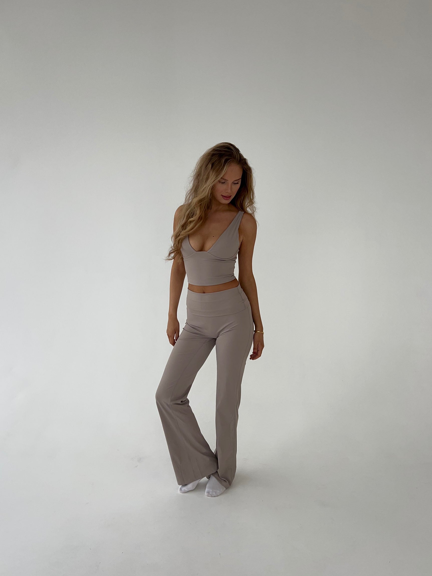Lamia | Yoga en Casual Flared Legging met Stretch