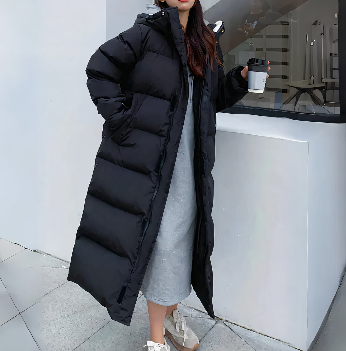 Anike | Lange Winterjas Dames - Waterdicht & Winddicht