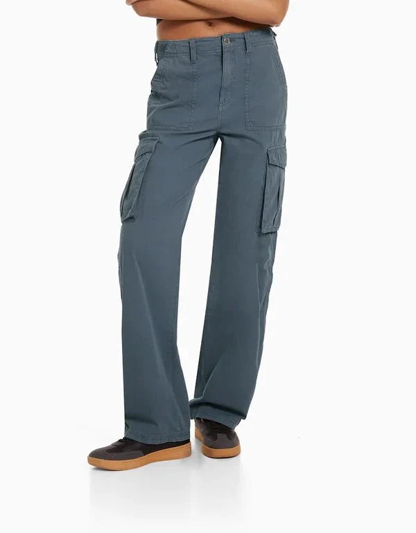 Ravi | Straight Fit Cargobroek voor Dames