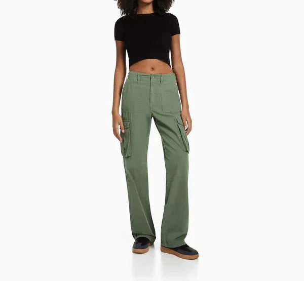 Ravi | Straight Fit Cargobroek voor Dames