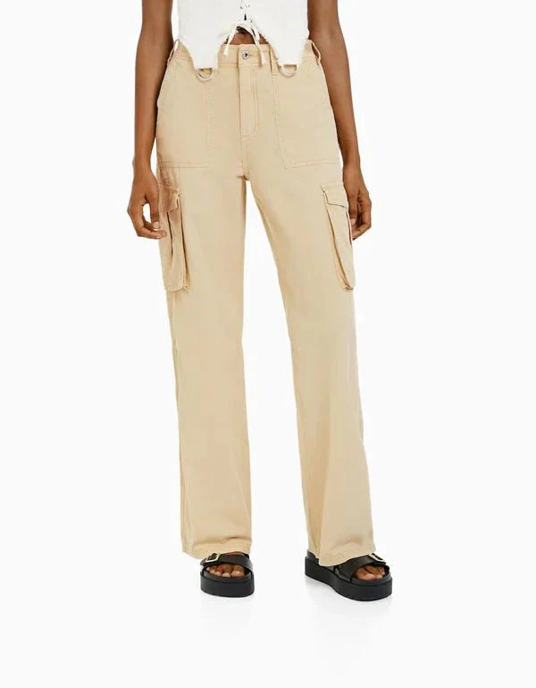 Ravi | Straight Fit Cargobroek voor Dames