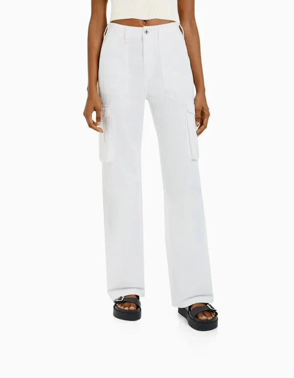 Ravi | Straight Fit Cargobroek voor Dames